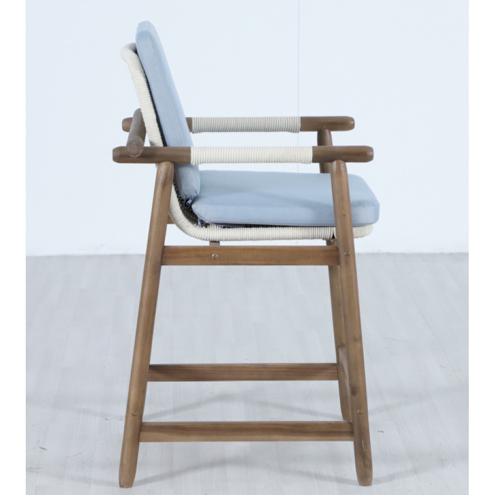 Кресло полубарное деревянное с подушками Apoyo TAG/HUC41224 Кресло полубарное деревянное с подушками Apoyo TAG/HUC41224