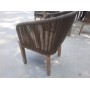 Кресло деревянное плетеное Flores TAG/RADS-129