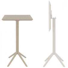 Стол пластиковый барный складной Sky Folding Bar Table 60 234/116-8599