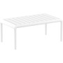 Столик пластиковый журнальный Paris Lounge Table 234/278-wh