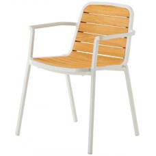 Кресло деревянное Nida 150/NIDA/WH Кресло деревянное Nida 150/NIDA/WH