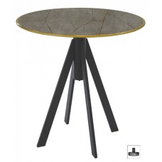 Стол обеденный Fuoz Werzalit Bistroart GEN/FL101/R9005-WERZ60-5736