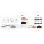 Стул барный пластиковый Natural Zebra Antishock 005/2810FN310