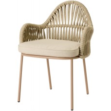 Кресло плетеное с подушкой Malvasia Riviera 005/2908VHN01G7