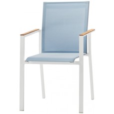 Кресло металлическое текстиленовое Alpha 150/ALPHA/WLB