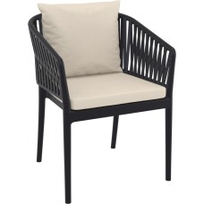 Кресло пластиковое с подушками Portofino 234/212-2118/BEBE