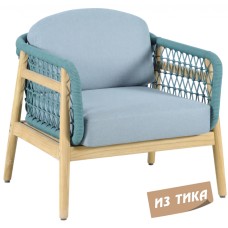 Кресло деревянное с подушками Cambria TAG/HUC41181