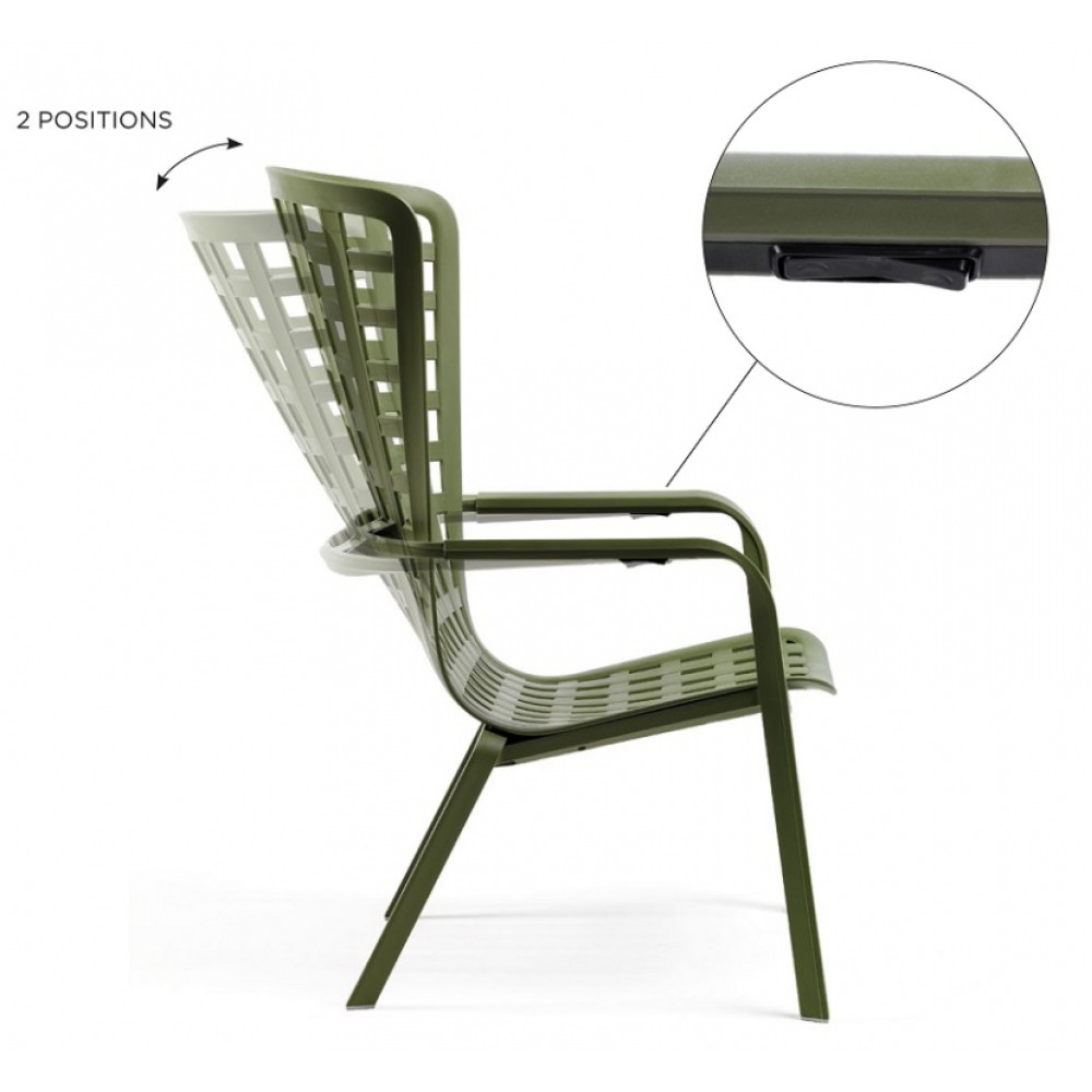 Лаунж-кресло пластиковое Folio 003/403000200004