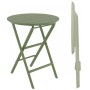 Стол пластиковый складной Helen Folding Table Ø60 234/294-2026