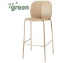 Стул пластиковый барный Mentha Go Green 005/2715VT15