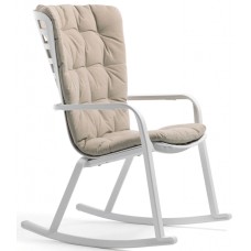 Кресло-качалка пластиковое с подушкой Folio 003/4030000/4029800/3630001152