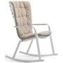 Кресло-качалка пластиковое с подушкой Folio 003/4030000/4029800/3630001152