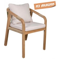 Кресло деревянное с подушками Rimini KD TAG/HUC25690KD/RIM/SINGLE
