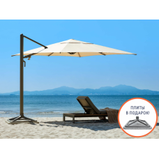 Зонт профессиональный 3х3 м Levia HG/90010011/LED