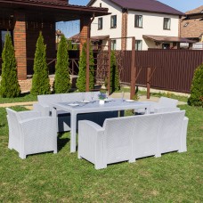 Обеденный комплект GRAND LANA LUX DINING XL светло-серый
