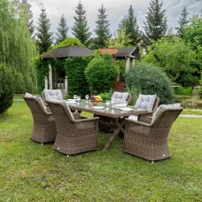 Обеденный комплект VICTOR с 6 креслами