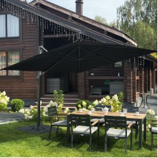 Зонт SKY BLACK квадратный