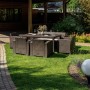 Обеденный комплект LANA LUX DINING L коричневый