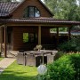 Обеденный комплект LANA LUX DINING L коричневый