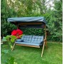 Качели LYON трехместные из лиственницы