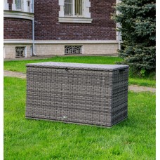 Сундук для хранения KARL 120 c колесиками серый