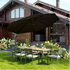 Зонт SKY BLACK круглый