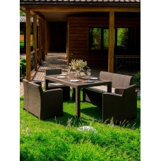 Комплект мебели GRAND LANA DINING L коричневый