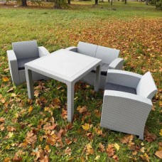 Комплект LANA LUX MINI DINING S светло-серый