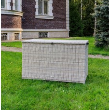 Сундук для хранения KARL 120 c колесиками бежевый