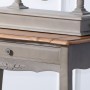 ST9321-GREY Стол туалетный с овальным зеркалом Belveder, серый