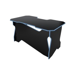 Игровой компьютерный стол RVG Черный/Голубой 160
