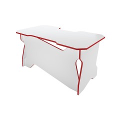 Игровой компьютерный стол RVG Белый/Красный 140