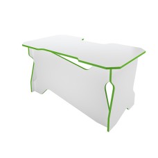 Игровой компьютерный стол RVG Белый/Салатовый 160