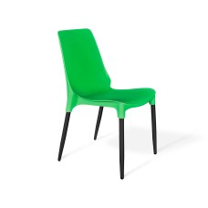 Стул Sheffilton SHT-S75-1 зеленый пластиковый