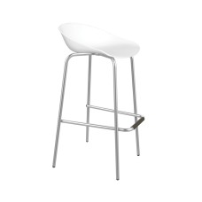 Стул барный Sheffilton SHT-ST19/S29P белый
