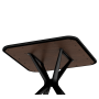 Пластиковый стол Sheffilton SHT-TU30/TT30 83/83 черный