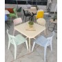 Пластиковый стол Sheffilton SHT-TU30/TT30 83/83 бежевый
