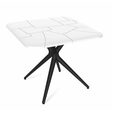 Пластиковый стол Sheffilton SHT-TU30/TT30 83/83 белый/черный