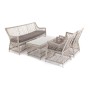 "Асти" лаунж-зона из искусственного ротанга на 4 персоны, цвет бежевый
