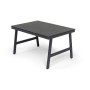 "Рио" стол из HPL 130х90см, цвет столешницы "серый гранит"