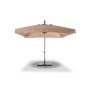 "Корсика" зонт уличный 3х3м на боковой алюминиевой опоре, цвет под дерево