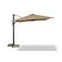 "Римини" зонт уличный 3х4м на боковой алюминиевой опоре, тент бежевый