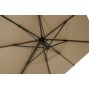 "Римини" зонт уличный 3х4м на боковой алюминиевой опоре, тент бежевый