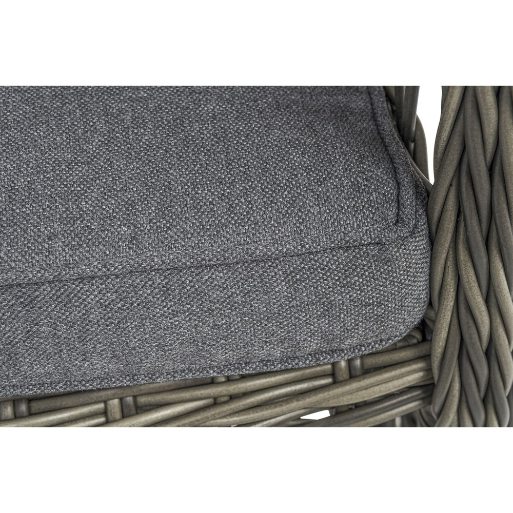 "Цесена" кресло плетеное из искусственного ротанга, цвет графит "Цесена" кресло плетеное из искусственного ротанга, цвет графит