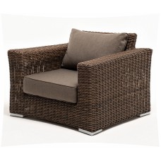  "Боно" кресло из искусственного ротанга, цвет коричневый YH-C1515W brown
