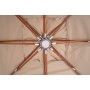 "Ливорно" зонт садовый 3х3м на боковой опоре из алюминия