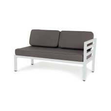 "Глория" модуль диванный левый, каркас из алюминия	