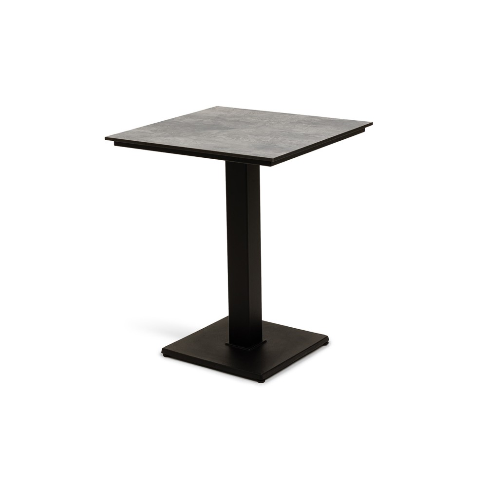 "Каффе" интерьерный стол из HPL квадратный 60х60см, цвет "667"