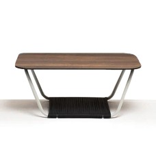  "Глория" журнальный стол 90х60см из HPL, цвет "дуб" OAK-90-60-G-4sis