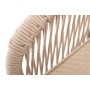 "Канны" кресло плетеное из роупа, основание дуб, роуп бежевый круглый, ткань бежевая 15052 "Канны" кресло плетеное из роупа, основание дуб, роуп бежевый круглый, ткань бежевая 15052